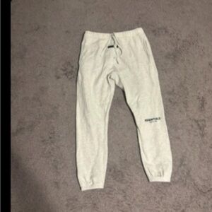 Essentials light oatmeal pants